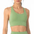 Women's Sexy Fitness Sports Workout Criss Cross Back Bra