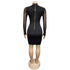 Women's Sexy Long Sleeve Bodycon Party Cocktail Dresses