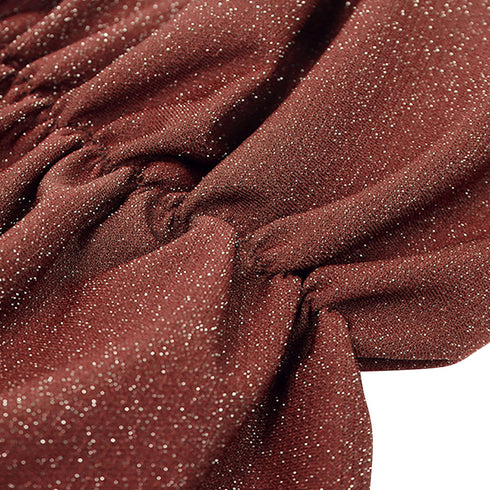 Women's Glitter Cut Out Bodycon Flowy Maxi Long Dresses