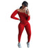Women's Sexy Off Shoulder Outfit Matching Suits Jumpsuits