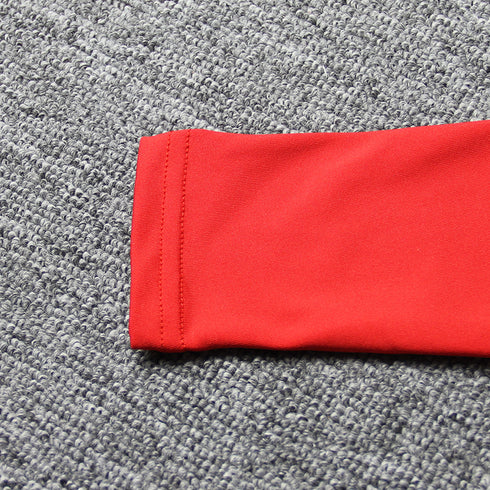 Women's Sexy One Shoulder Long Sleeve Crop Tops