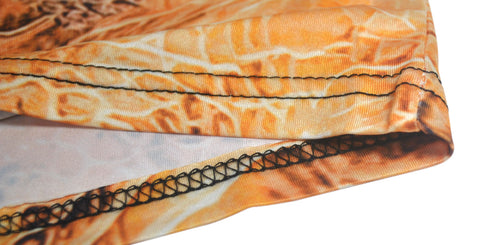 Women's Sexy Plus Size Snakeskin Gown Halter Dress