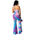 Women's Sexy Print Slim-fitting Strap Jumpsuits
