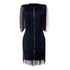 Women's Sexy Pure Color Sleeveless Fringed Dresses