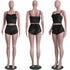 Women's Sexy Vest Shorts Night Out Two Piece Outfits