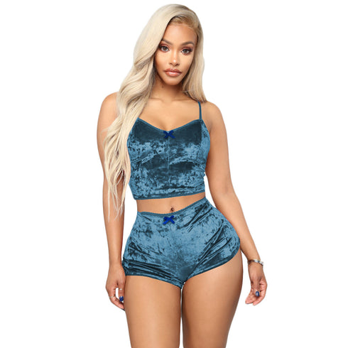 Women's Sexy Vest Shorts Night Out Two Piece Outfits