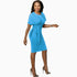 Women's Sheath Casual Party Work Faux Wrap Dress