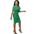 Women's Sheath Casual Party Work Faux Wrap Dress