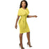 Women's Sheath Casual Party Work Faux Wrap Dress