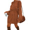 Women's Simple Breathable Long Sleeves Knitted Dress