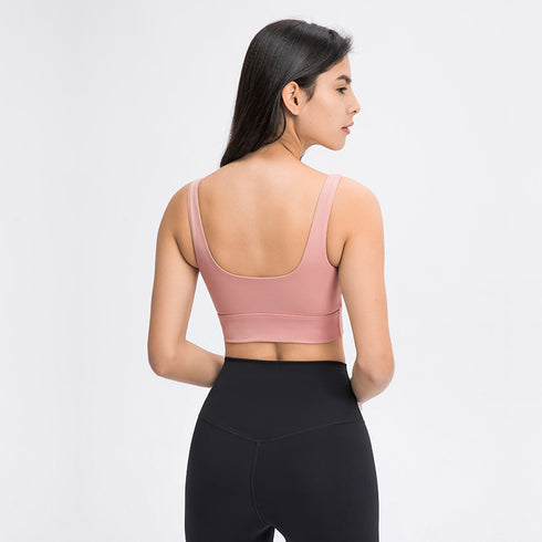 Women's Simple Fashion Running Bodybuilding Yoga Sports Bra