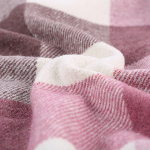 Women's Single Breasted Shirt Flannel Plaid Coat