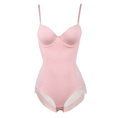 Women's Skinny Bodysuits Sleeveless Abdomen Control Shapewear