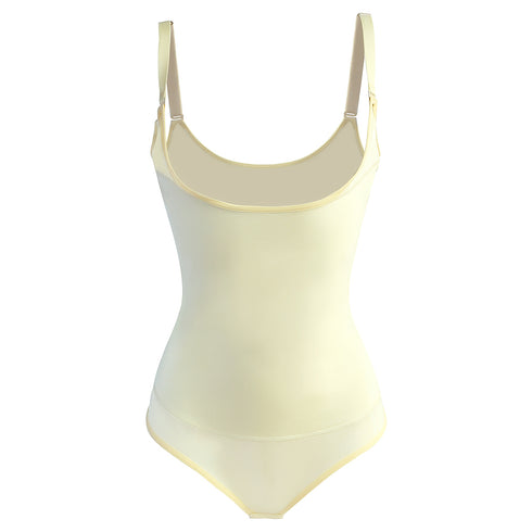 Women's Skinny Comfortable Shapewear Open Bust Bodysuit