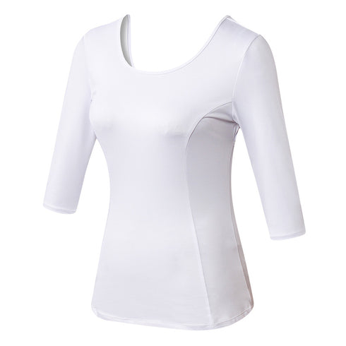 Women's Skinny Fitness Quick Dry Sport Shirt Sweatshirts