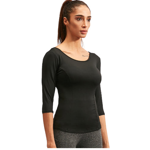 Women's Skinny Fitness Quick Dry Sport Shirt Sweatshirts