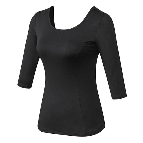 Women's Skinny Fitness Quick Dry Sport Shirt Sweatshirts