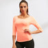 Women's Skinny Fitness Quick Dry Sport Shirt Sweatshirts