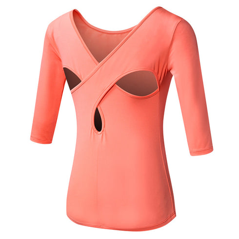 Women's Skinny Fitness Quick Dry Sport Shirt Sweatshirts
