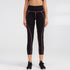 Women's Skinny Hi-Waist Workout Pants Fitness Capri with Pocket
