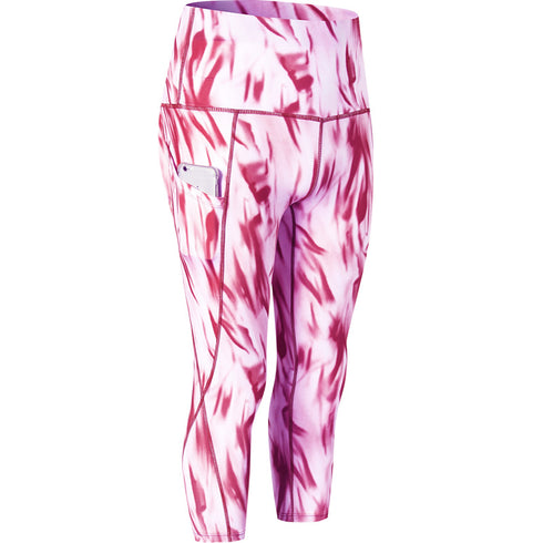 Women's Skinny High Waist Capri Pants Fitness Workout