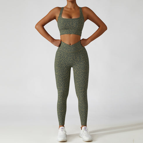 Women's Skinny Lift Hips Running Sports Pant Yoga Suits