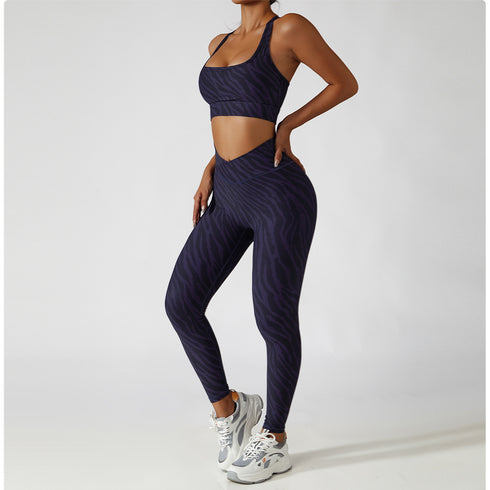 Women's Skinny Lift Hips Running Sports Pant Yoga Suits