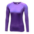 Women's Skinny Running Long Sleeve Stretchy Brushed Shirt
