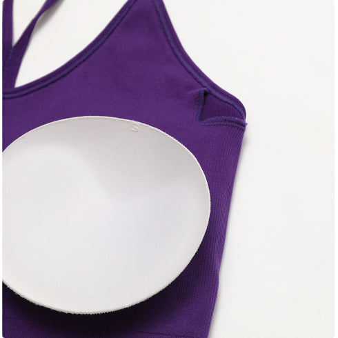 Women's Skinny Sports Tops Bra Women's Yoga Tank