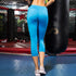 Women's Skinny Stretch Pants Capri Fitness Workout Leggings