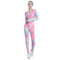 Women's Skinny Tie-dye Running Yoga Activewear Sets