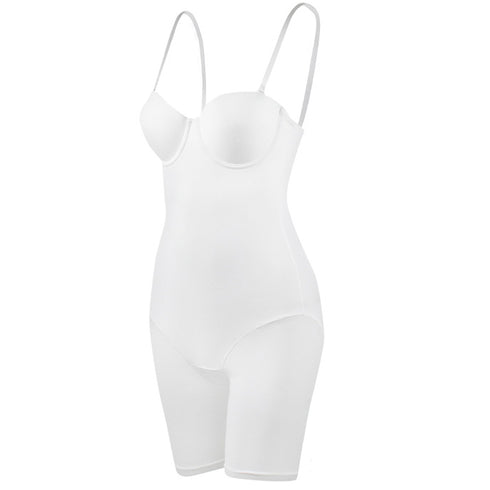 Women's Sleeveless Built-in Bra Thigh Lift Postpartum Body Shaper