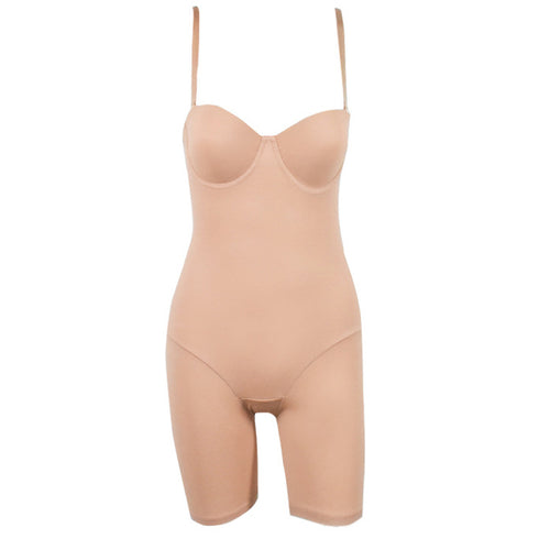 Women's Sleeveless Built-in Bra Thigh Lift Postpartum Body Shaper