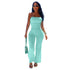 Women's Sleeveless High Waist Wide Leg Jumpsuits
