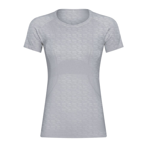 Women's Slim Breathable Yoga Round Neck T-Shirt