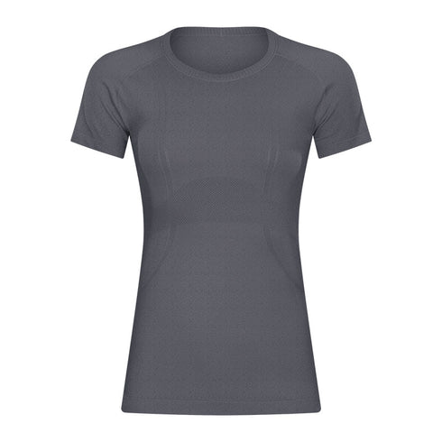 Women's Slim Breathable Yoga Round Neck T-Shirt