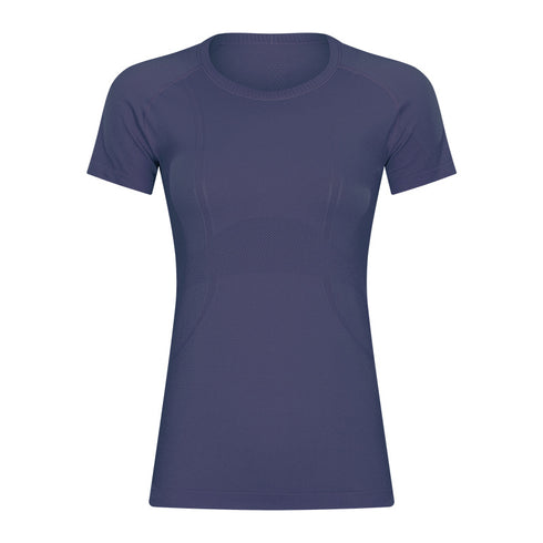 Women's Slim Breathable Yoga Round Neck T-Shirt
