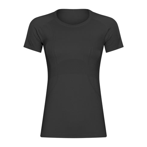 Women's Slim Breathable Yoga Round Neck T-Shirt