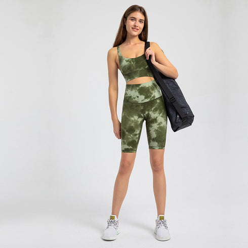 Women's Slim Exercise Running Bodybuilding Yoga Shorts