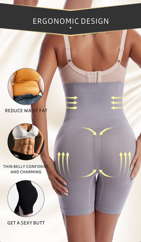Women's Slimming High Waist Abdomen Control Butt Lifters Shapewear