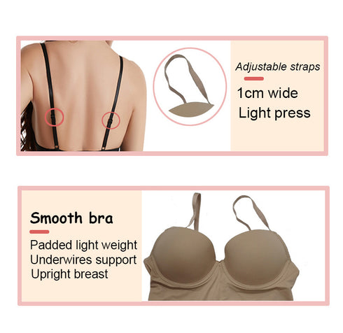 Women's Slimming Tummy Flatten Tight Shape Bra-Dress