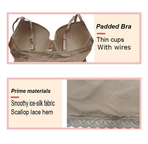 Women's Slimming Tummy Flatten Tight Shape Bra-Dress