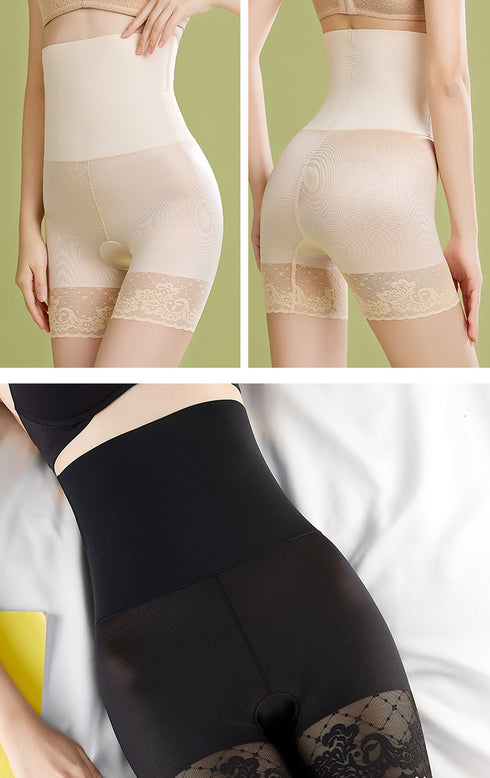 Women's Smoothing Shapewear Tummy Control Lace Boxer Shorts