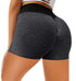 Women's Soft Solid Fitness Sport Hip Lift Yoga Shorts