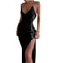 Women's Spaghetti Strap Bodycon Maxi Long Dresses
