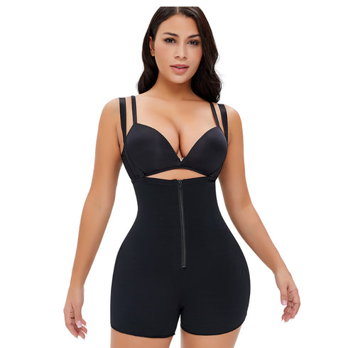 Women's Plus Size Spaghetti Strap Fajas Colombian Butt Lifter Shapewear