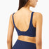 Women's Sport Deep U Wide Straps Bra Detachable Bra Pads