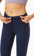 Women's Sport High Waist Skinny Pants with Side Pocket