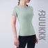 Women's Sport Skinny Slim Yoga Short Sleeve T-Shirt