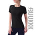 Women's Sport Skinny Slim Yoga Short Sleeve T-Shirt